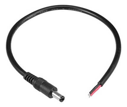 Dc Power Pigtail Cable 11.8 in 10 Conector Para Cctv