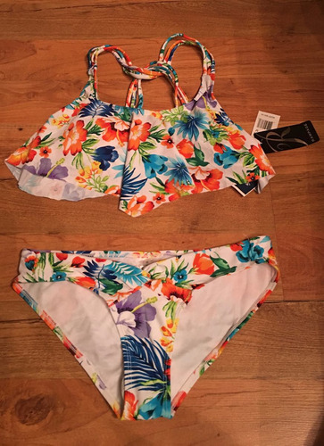 Lindo Traje De Baño Bikini Rampage Olanes 100% Original!!