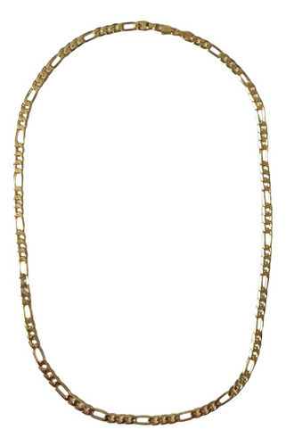 Cadena Tejido Cartier Collar 5mm 60cm Oro Laminado 18k 