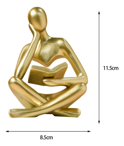 Estatua De Pensador, Figuras Creativas, Figurita De Arte