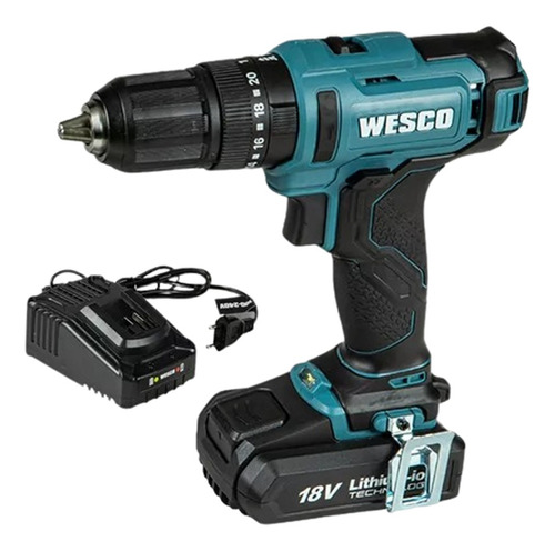 Parafusadeira Furadeira Impacto Bateria 18v 1/2 Ws2390 Wesco