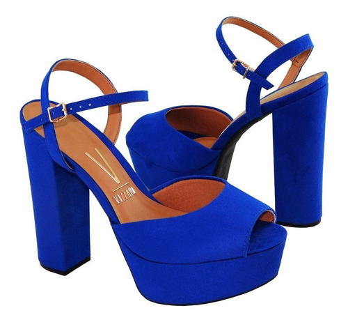 sandalia vizzano azul