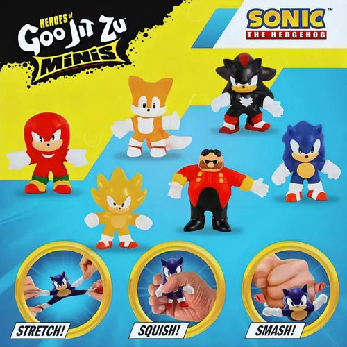 Goo Jit Zu Mini Boneco Elástico Tails