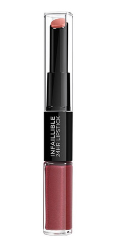 Infallible 24hr 2-step Lipstick 507 Relentless Rouge