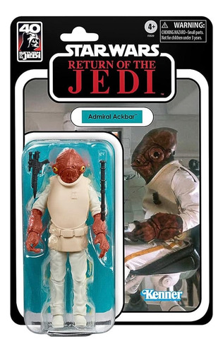 Admiral Ackbar Star Wars Return Of The Jedi 40 Black Series