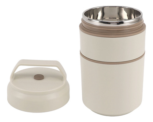 Tarro Aislante Para Alimentos De Acero Inoxidable De Doble C