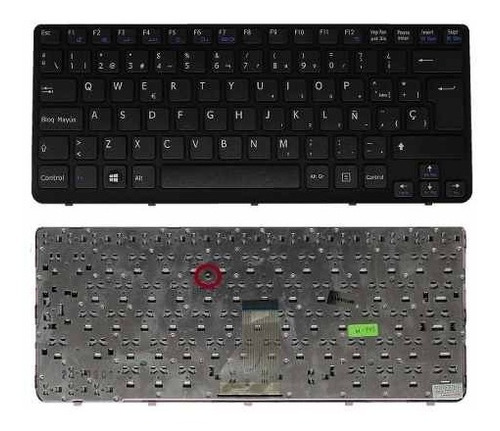 Teclado Sony Vaio Sve14 Sve142 Sve141d11u Negro