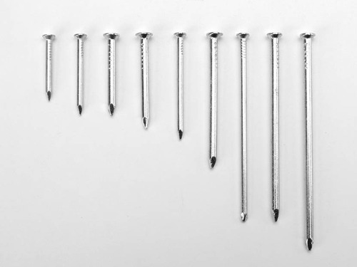 Clavos De Acero Cab. Plana 2,50x50mm X100un