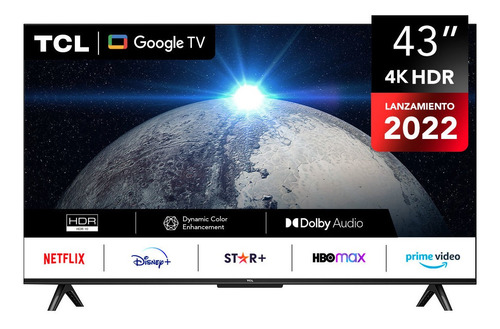Imagen 12 de 12 de Led 43 Tcl 43p635 4k Hdr Smart Tv Google Tv