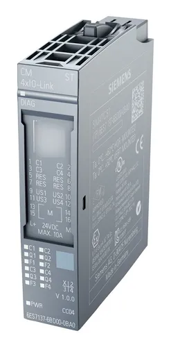 Et 200sp Siemens 6es7137-6bd00-0ba0 Cm 4xio-link St Modulo