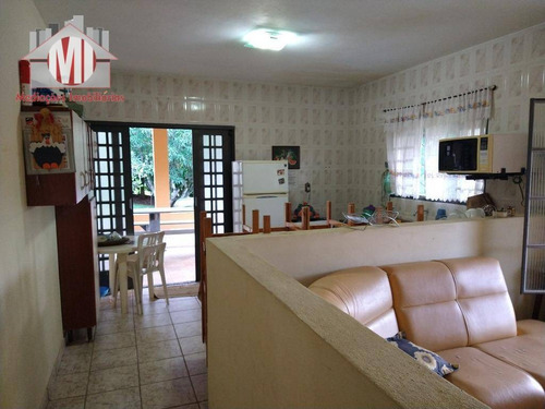 Imagem 6 de 30 de Ótima Chácara Com 3 Dormitórios, Pomar, Área Gourmet, Perto Da Cidade, À Venda, 1500 M² Por R$ 380.000 - Rural - Socorro/sp - Ch0886