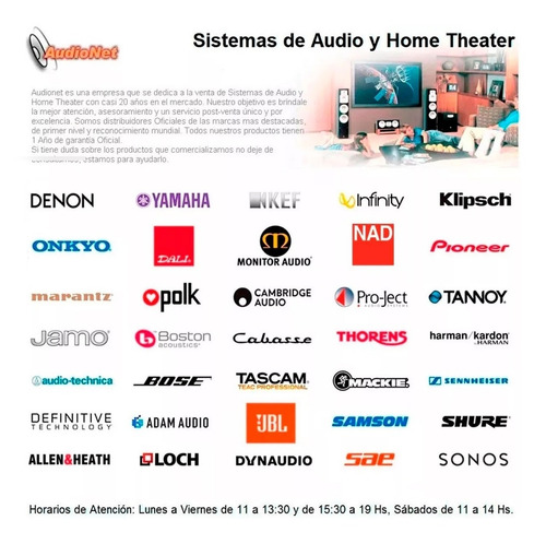 Yamaha Rx-v385 Sintoamplificador A/v 5.1 - Audionet Negro