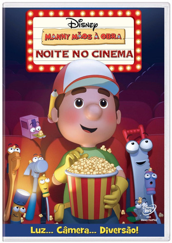 Dvd Manny Mãos À Obra - Noite No Cinema (semi Novo)