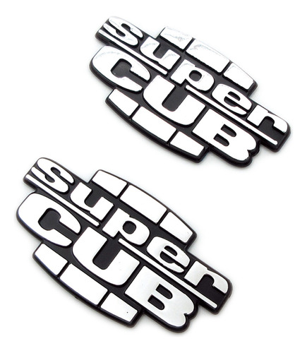 Calcomanía Con Logo Super Cub Para Honda C70 90 C125 Abs