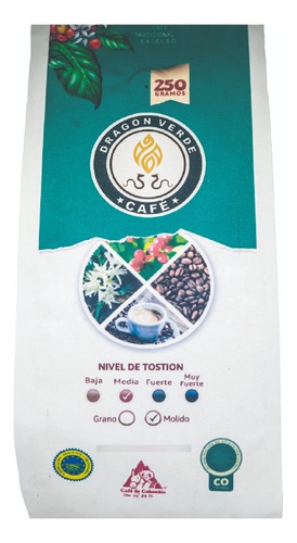 Cafe Colombiano - Caffisterra Molido / Caturra Excelso 250 G