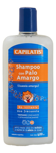 Kit Capilatis Palo Amargo - Piojos - Shampoo + Desenredante