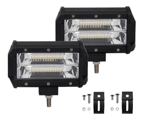 Pack 2 Focos Neblineros Led Cree 72w Expansión