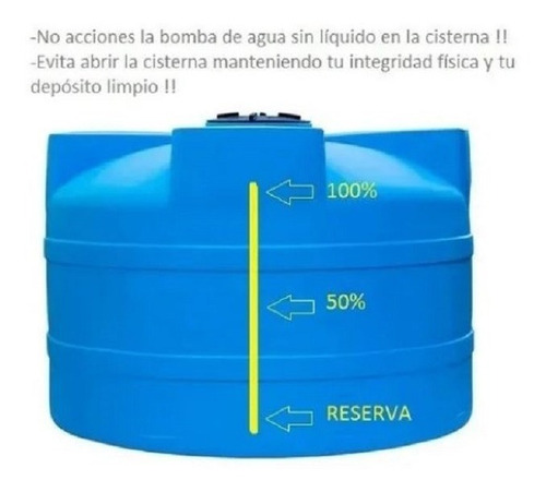 Indicador De Nivel De Agua Para Cisterna Y Tinaco 30 Mts Ex