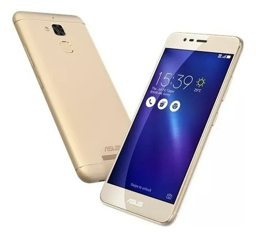 Asus Zenfone 3 Max 16gb Dourado Excelente  (Recondicionado)