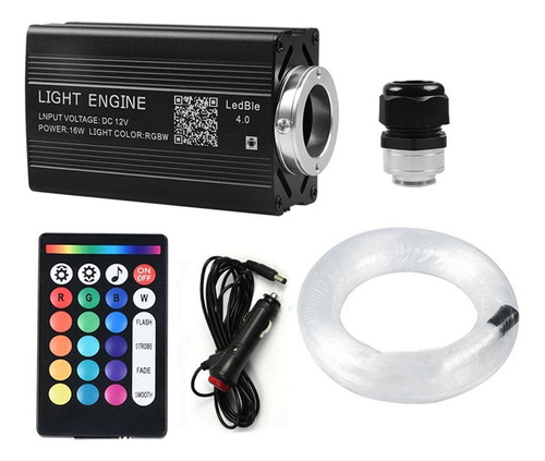 Kit De Luces De Fibra Óptica For Techo De Coche, Hogar, Tec