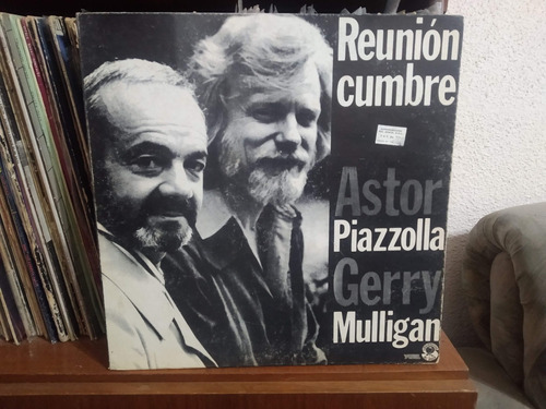 Astor Piazzolla, Gerry Mulligan - Reunión Cumbre Vinilo Lp