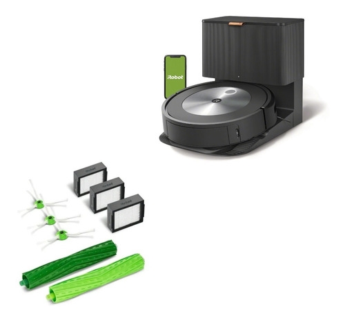 Aspiradora Irobot Roomba J7 Plus + Kit Mantenimiento Roomba