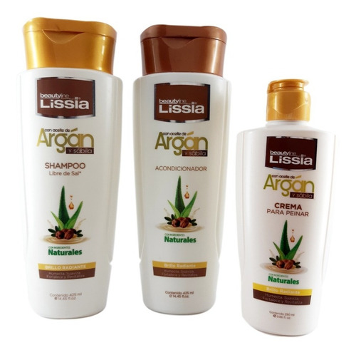 Lissia Kit Argan 425ml