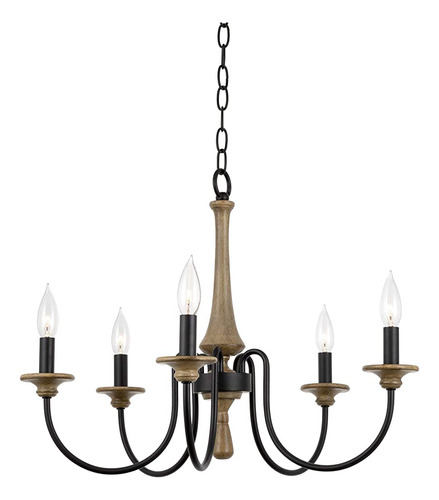 Kira Home Sherbrooke 24  5-light French Country Chandelier,