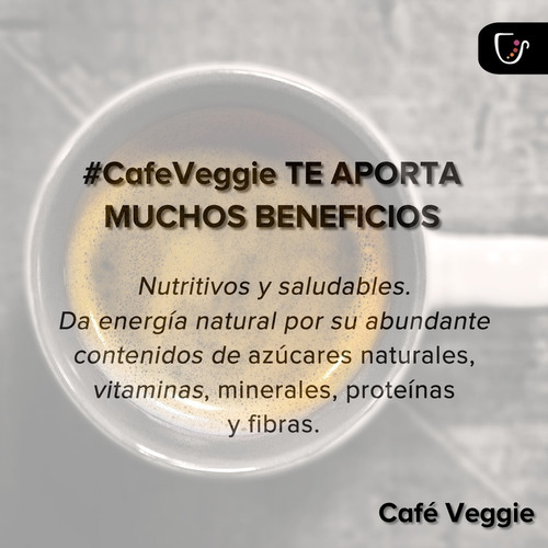 Café Veggie De Algarroba, Mistol Y Algarroba Strong, X 250gr