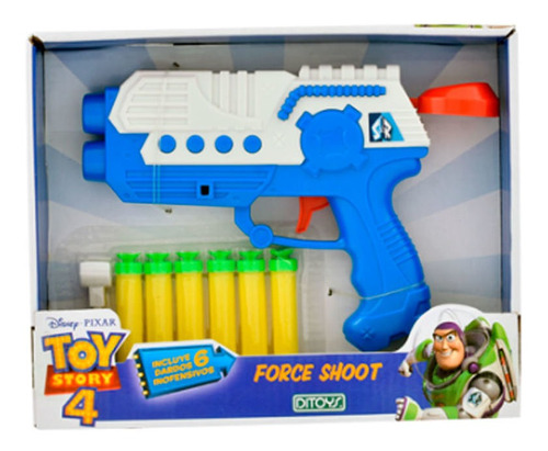 Pistola Force Shoot Toy Story Ditoys Disney Pixar