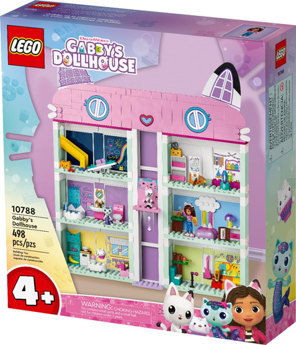 Lego Gabby's Dollhouse 10788 - 498 Piezas Confección 498