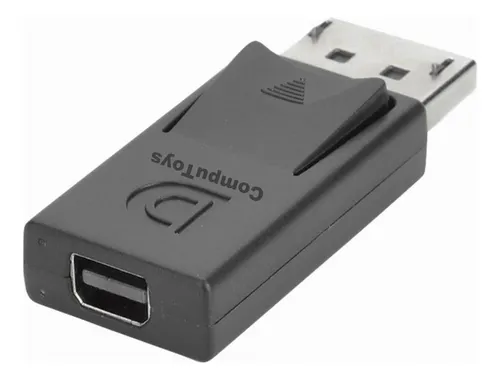 Zdpa01 Adaptador Dp Macho A Mini Dp Hembra Computoys