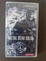 Comprar Metal Gear Solid Spece Walker  Psp Completo 