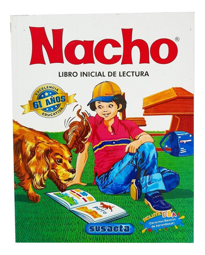 Cartilla Nacho Libro Inicial De Lectura Y Escritura 61 Años