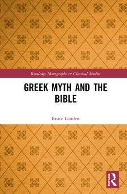 Libro Greek Myth And The Bible - Bruce Louden