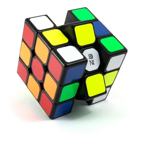 Cubo Rubik Qiyi Sail W Speed Fondo Negro 3x3 Original
