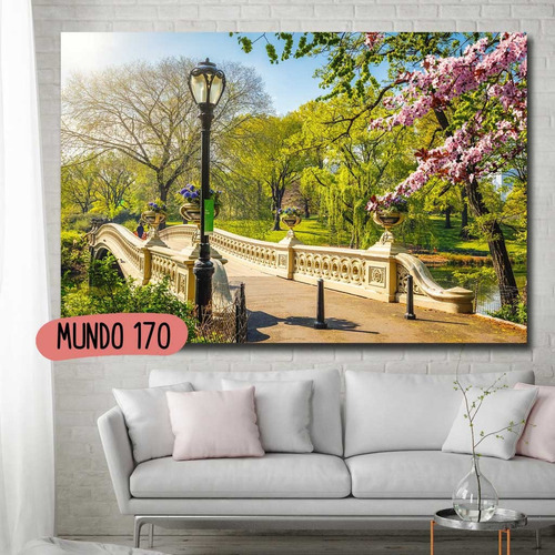 Cuadro Nueva York Brooklyn 120x70 Cuidades Del Mundo