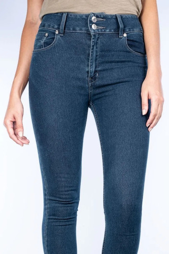 Imagen 4 de 5 de Pantalón Oggi Jeans Mujer Mezclilla Stretch Katia