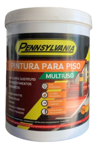 Pintura Para Piso Pennsylvania 1lt