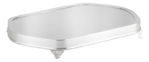 Suporte De Centro De Mesa Em Prata Silverlux Croise 50x33,5c