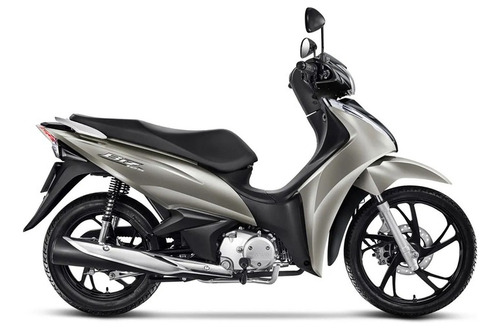 Moto Honda Biz 125 Prata 2024 2024 0km Com Garantia