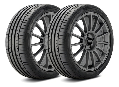 Kit 2 Pneus 195/45R17 Continental ContiSportContact 5 81W Aro 17