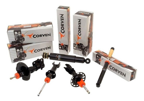 Kit 2 Amortiguadores Corven Vw Gol Power Delantero