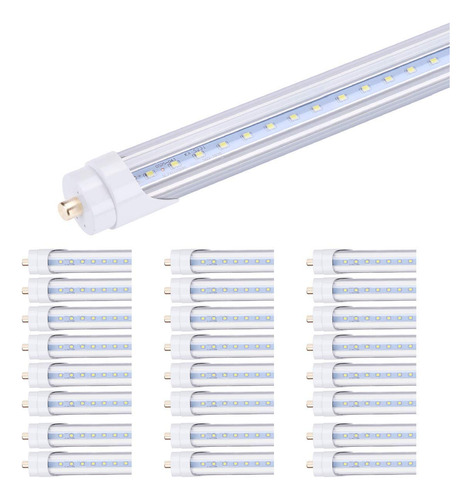 Jomitop Tubo De Luz Led De 8 Pies, Bombilla Led T8 De 8 Pies