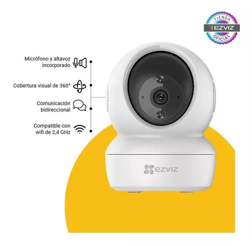 Cámara De Seguridad Wifi Ezviz Interior 1080p + Sd32gb X4u