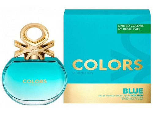 Perfume Benetton Colors Blue Dama 80ml