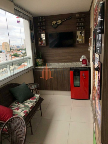 Imagem 9 de 15 de Apartamento Para Venda No Bairro Tatuapé Em São Paulo - Cod: Av7056 - Av7056