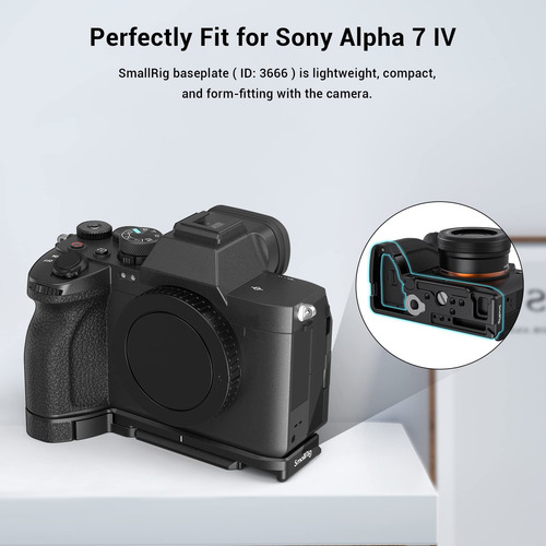 Placa Base Para Sony A7r De La Marca Smallrig Black