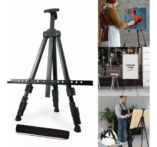 Caballete Para Pintar Ajustable Y Portátil Pintura Plegable