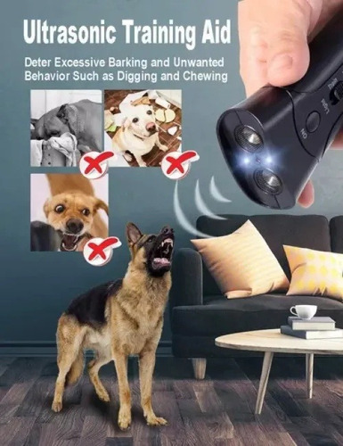 Nova Repelente Electrónico De Perros De Largo Alcance Dual